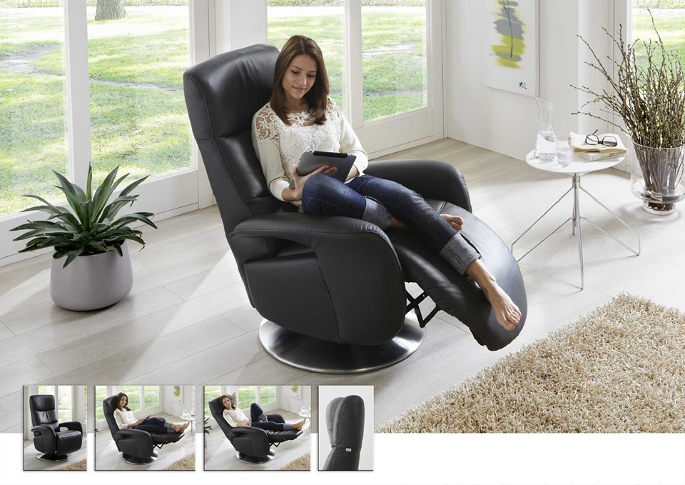 nicht Fruitig zuur Relaxfauteuil met handmatige bediening relaxstanden